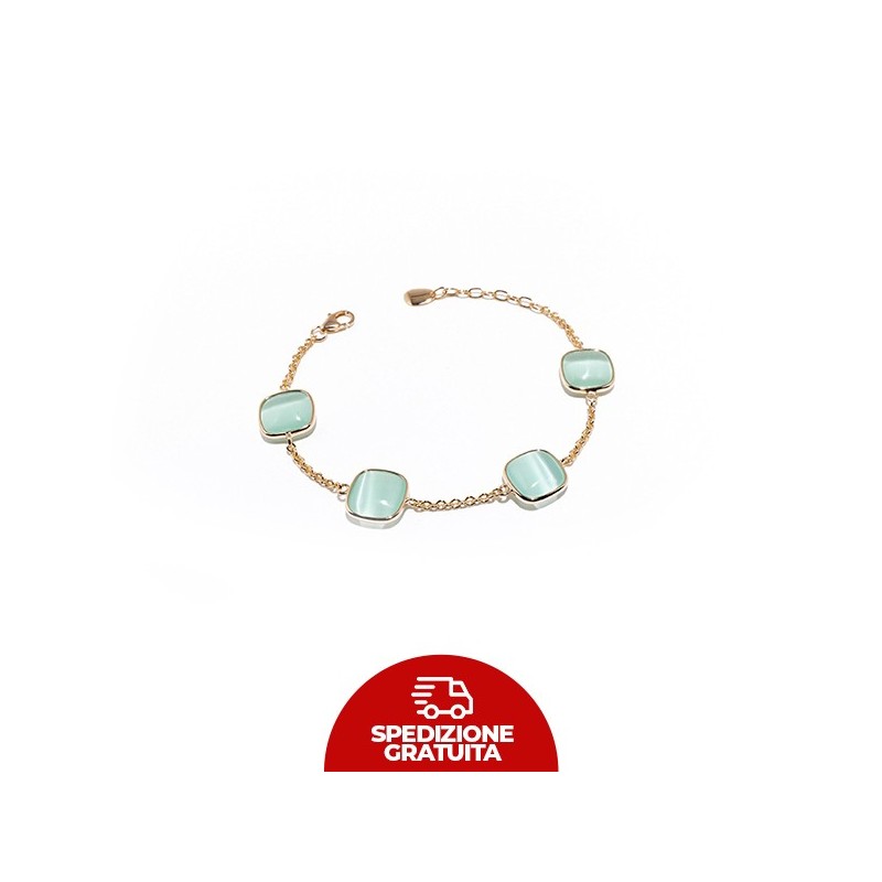 Bracciale Laguna Classici verde acqua