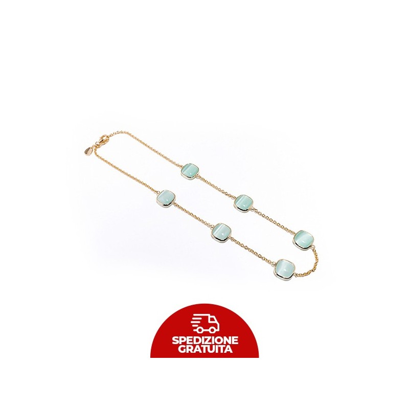 Girocollo Laguna Classici verde acqua