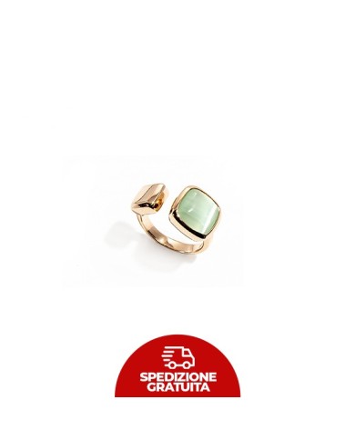 Anello Laguna Dadi verde