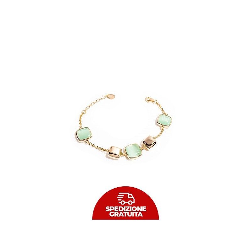 Bracciale Laguna Dadi verde