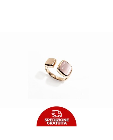 Anello Laguna Dadi rosa
