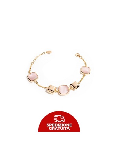 Bracciale Laguna Dadi rosa