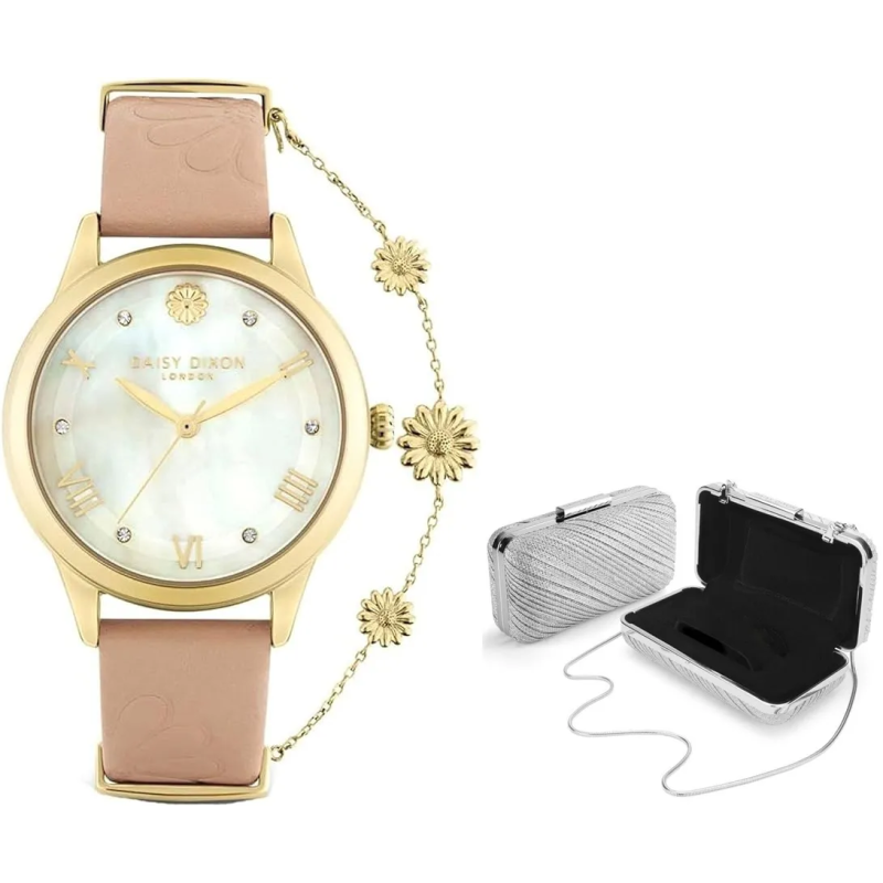Orologio DAISY DIXON LILY 8 + CLUTCH BAG Special Pack Donna