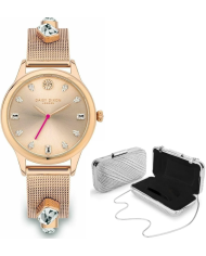 Orologio DAISY DIXON LILY 11 + CLUTCH BAG Special Pack Donna