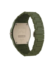 Orologio D1 MILANO POLYCARBON MILITARY GREEN - COLOR BLOCK EDITION Uomo