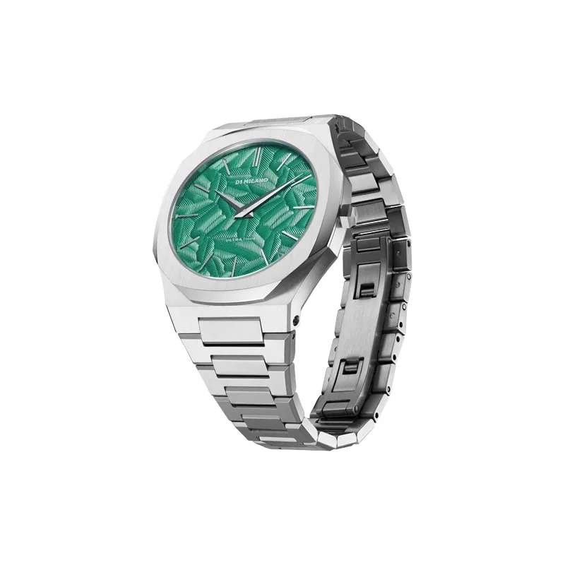 Orologio D1 MILANO ULTRA THIN FIR GREEN Uomo