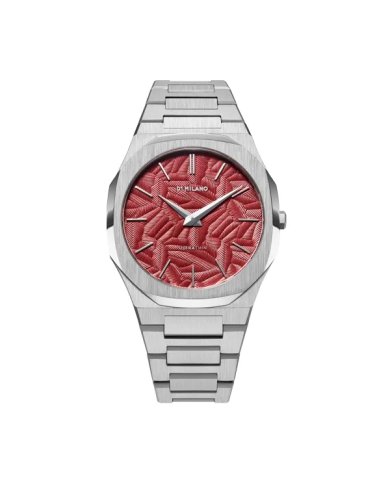 Orologio D1 MILANO ULTRA THIN BARN RED Uomo