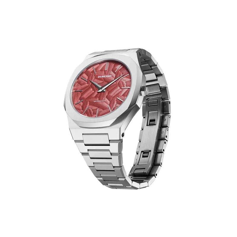 Orologio D1 MILANO ULTRA THIN BARN RED Uomo