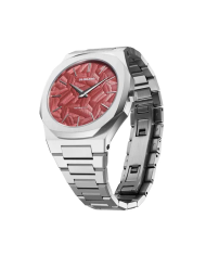 Orologio D1 MILANO ULTRA THIN BARN RED Uomo