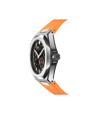 Orologio D1 MILANO SKELETON BRACELET SLICE ORANGE - Automatic Uomo