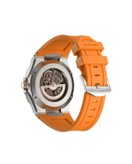 Orologio D1 MILANO SKELETON BRACELET SLICE ORANGE - Automatic Uomo