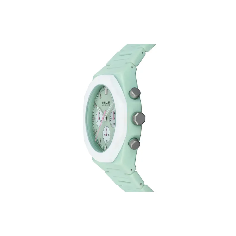 Orologio D1 MILANO POLYCHRONO GREEN BLAST Uomo