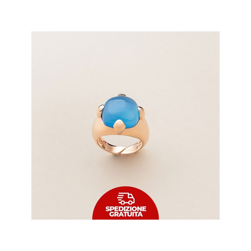 Anello Acqua blu cielo