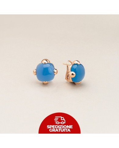Orecchini Acqua blu cielo