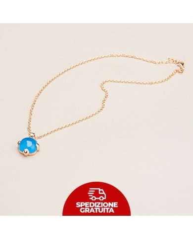 Collana Acqua blu cielo