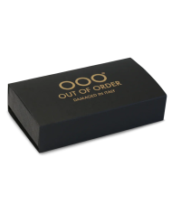 CREAM SPORTY CRONOGRAFO - BLACK LEATHER STRAP