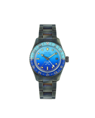 BOMBA BLU AUTOMATIC GMT - ULTRA DISTRESSED