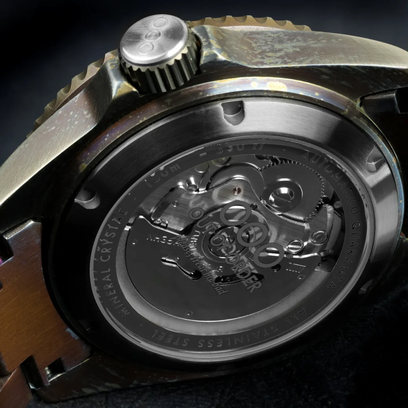 BLACK AUTOMATICO QUARANTA - ULTRA DISTRESSED