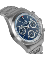 BLUE SPORTY CRONOGRAFO - STAINLESS STEEL - ULTRA BRUSHED