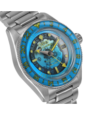 ANGELO AZZURRO AUTOMATIC GMT - LIMITED EDITION