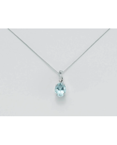 Collana donna Miluna in oro bianco CLD3011