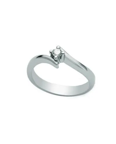 anello solitario miluna LID1588-D4