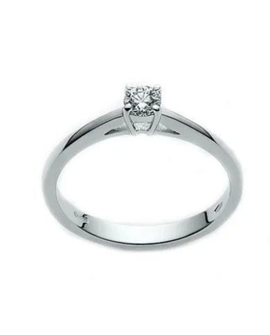 LID1417-D9 Anello Miluna Solitario con Diamante