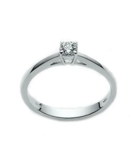 LID1417-D9 Anello Miluna Solitario con Diamante