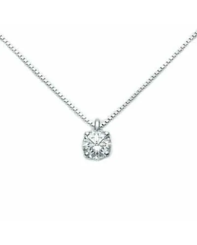 Catenina girocollo Miluna punto luce con Diamante ...