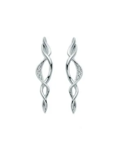 Miluna - Orecchini oro con diamanti ERD1360