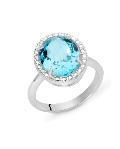 Anello Donna MILUNA Gemma del Cielo 925 - LID3465M16