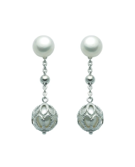 Orecchini Miluna da donna in argento 925 PER2450