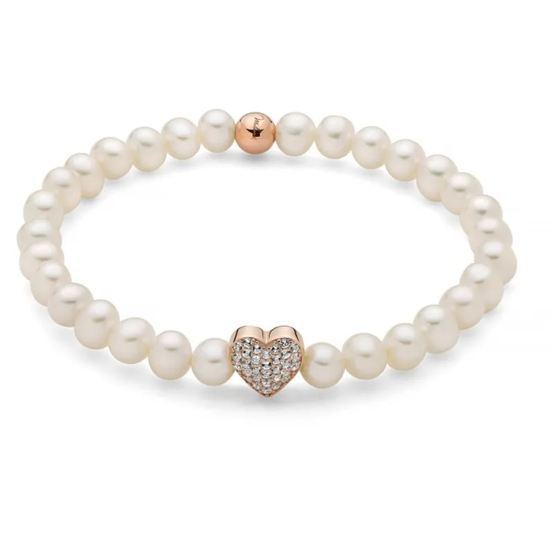 Bracciale Miluna Perle Argento PBR3506R-TPZ CUORE