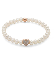Bracciale Miluna Perle Argento PBR3506R-TPZ CUORE