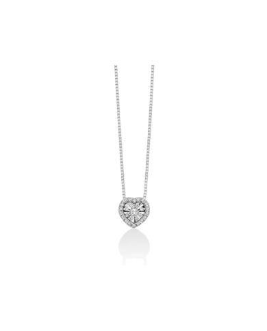 Collana Punto Luce cuore Miluna CLD4209