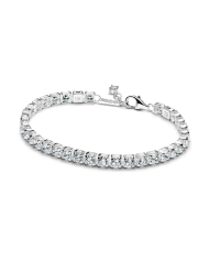 Bracciale Tennis con Pietre grandi | Argento sterling