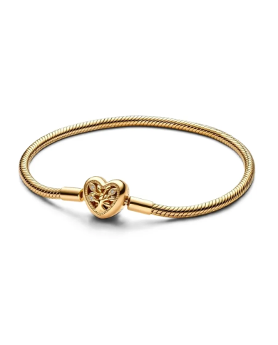 Bracciale con Chiusura a Cuore Albero della Famiglia ...