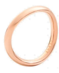 anello essentials oro rosa