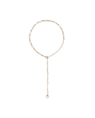 collana maglie apribili argento dorato - Dodo