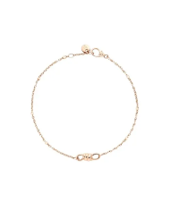 bracciale nodo oro rosa