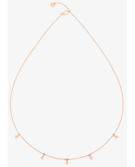 collana essentials oro rosa & diamanti