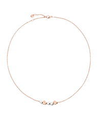 Dodo collana cuore oro rosa & argento ...