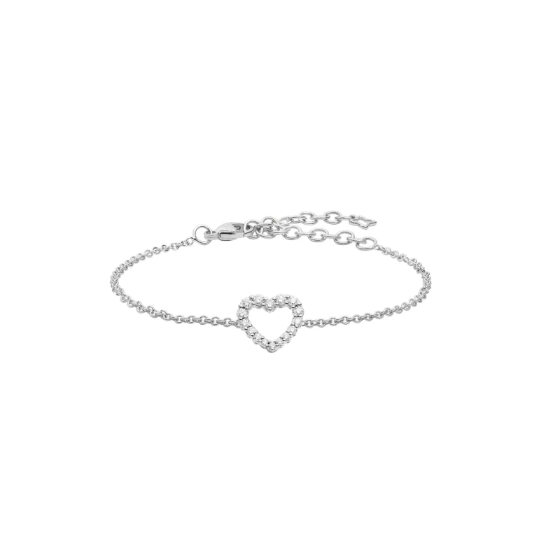 Recarlo Bracciale a cuore con diamanti B01CU009/022