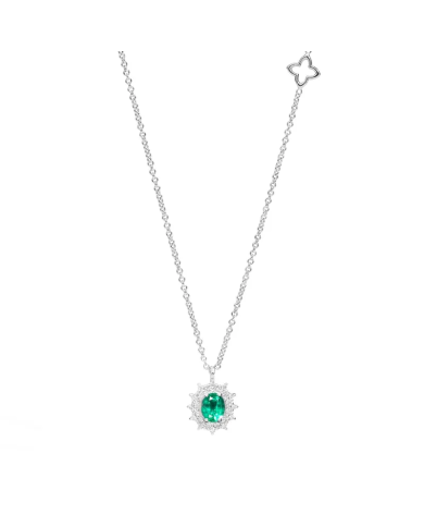 Collana Recarlo da donna in oro bianco P77CC001-SM-45