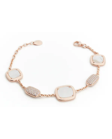 Bracciale Madi Collezione Madreperla con Zirconi Bianchi