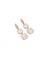 Orecchini Madì Argento Collezione Laguna Bianco