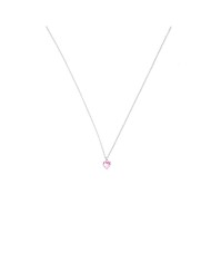 Collana In argento con zircone Cuore