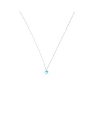 Collana In argento con zircone Cuore