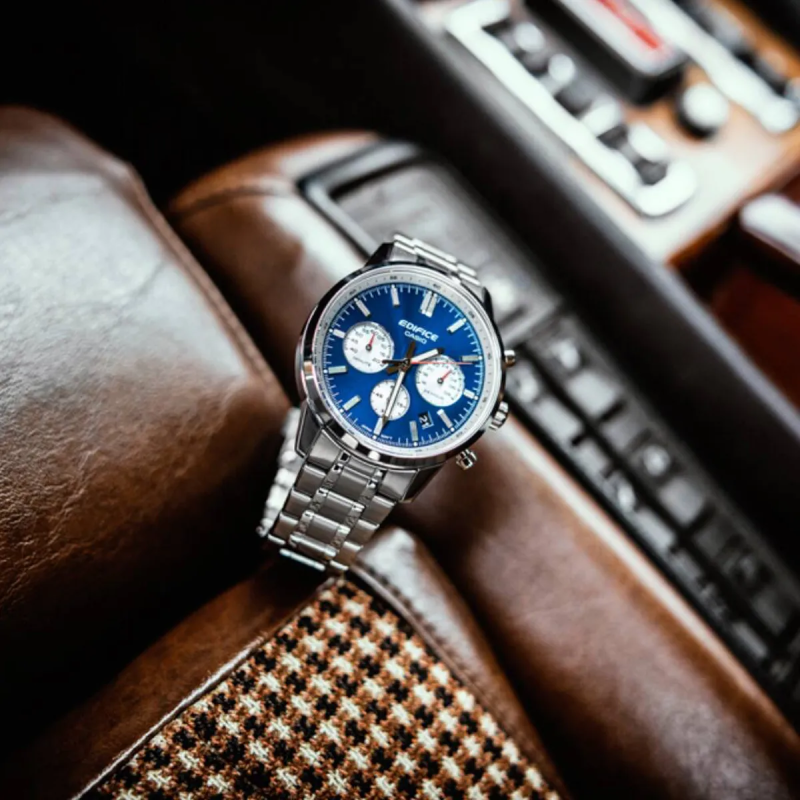 Orologio CASIO EDIFICE Mod. STANDARD CHRONOGRAPH - BLUE Uomo
