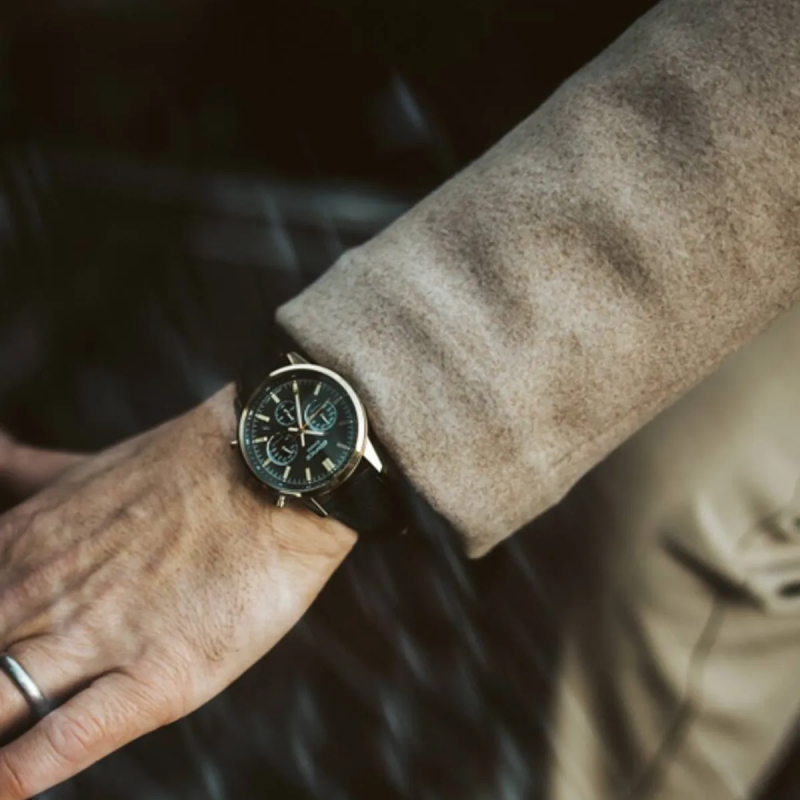 Orologio CASIO EDIFICE Mod. STANDARD CHRONOGRAPH GOLD - GREEN Uomo